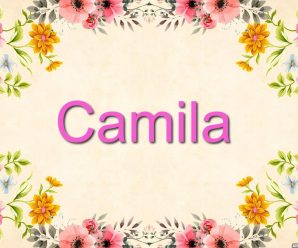 nombre Camila