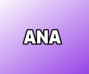 nombre Ana