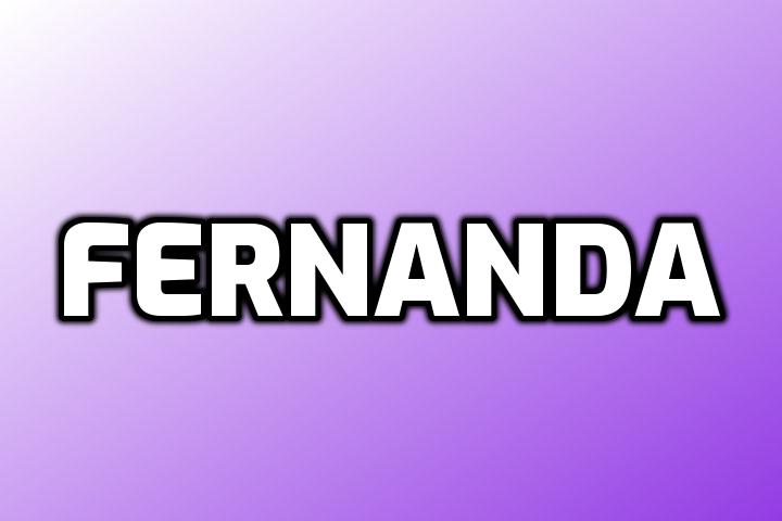 Significado de Fernanda