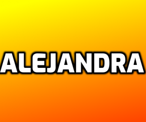 nombre Alejandra