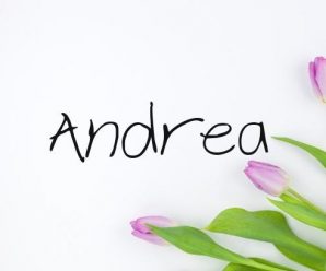 nombre Andrea