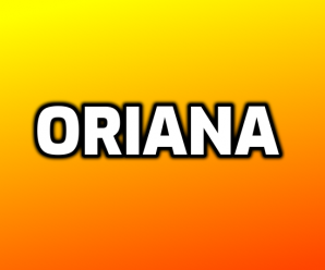 nombre Oriana