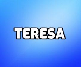 Significado del nombre Teresa