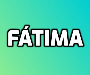 nombre Fátima