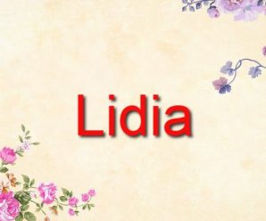 nombre Lidia