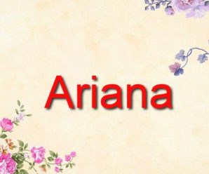 significado de nombre Ariana nombre Ariana