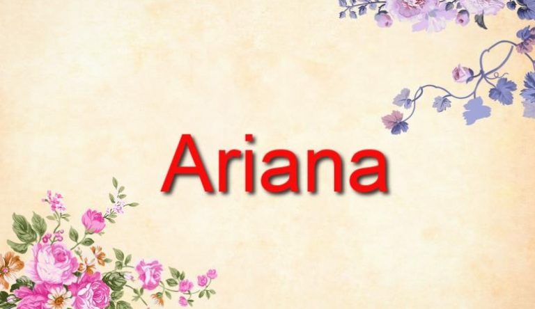 Significado de Ariana - 👩Nombres de Mujer