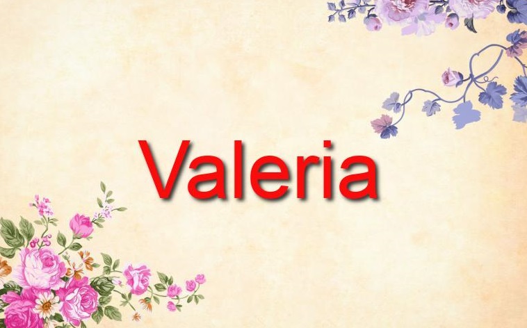 Origen del nombre Valeria