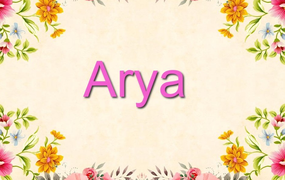 Significado del nombre Arya