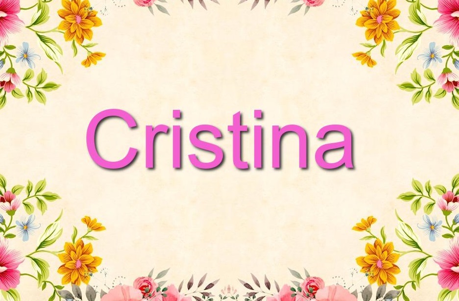 Significado del nombre Cristina