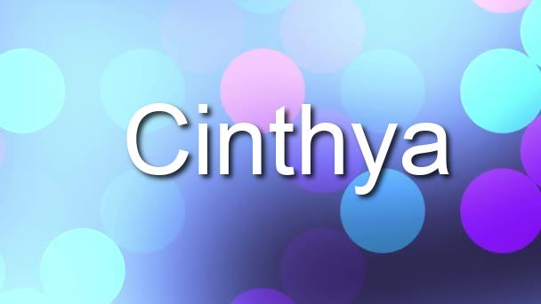 Origen del nombre Cinthya