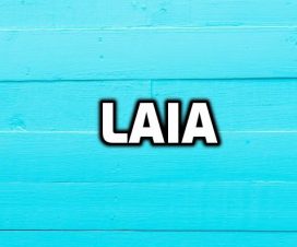 Origen del nombre Laia