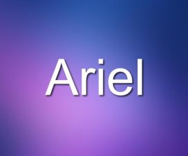 Significado del nombre Ariel
