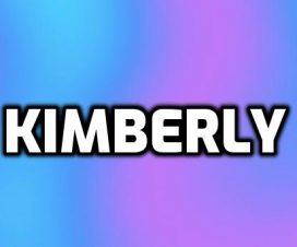 Origen del nombre Kimberly