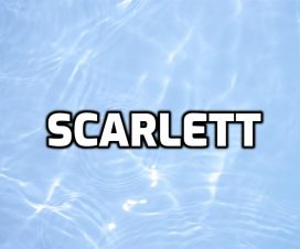 Significado del nombre Scarlett