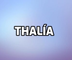 nombre Thalía