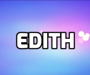 nombre Edith