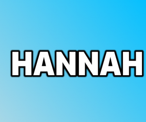 nombre Hannah 