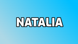 Natalia   