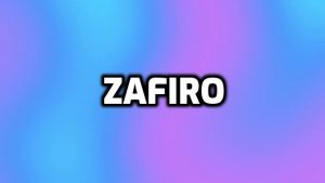 Zafiro