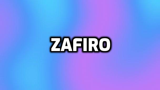 Significado del nombre Zafiro