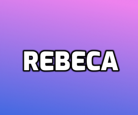 significado de nombre rebeca