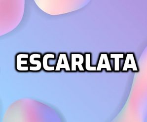 nombre Escarlata