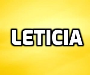 nombre Leticia