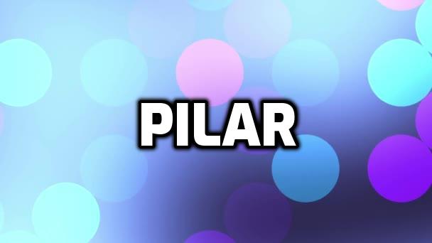 Origen del nombre Pilar