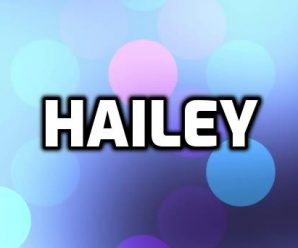 nombre Hailey