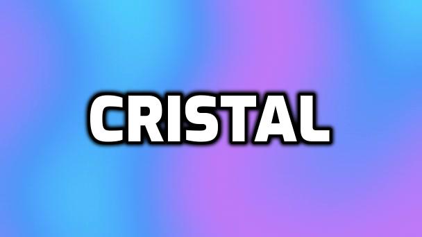 Origen del nombre Cristal