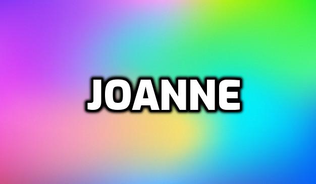 Origen del nombre Joanne