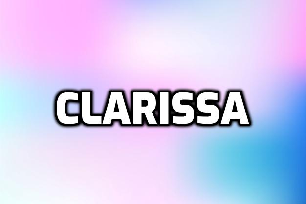 nombre Clarissa