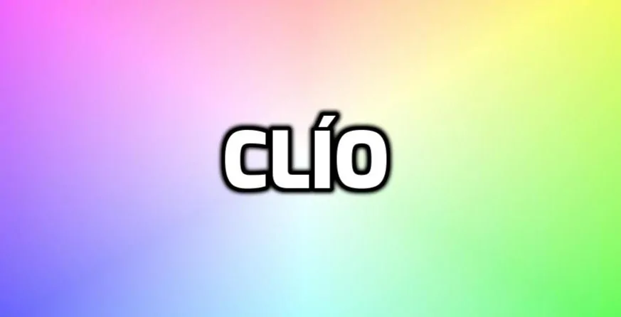 Origen del nombre Clío