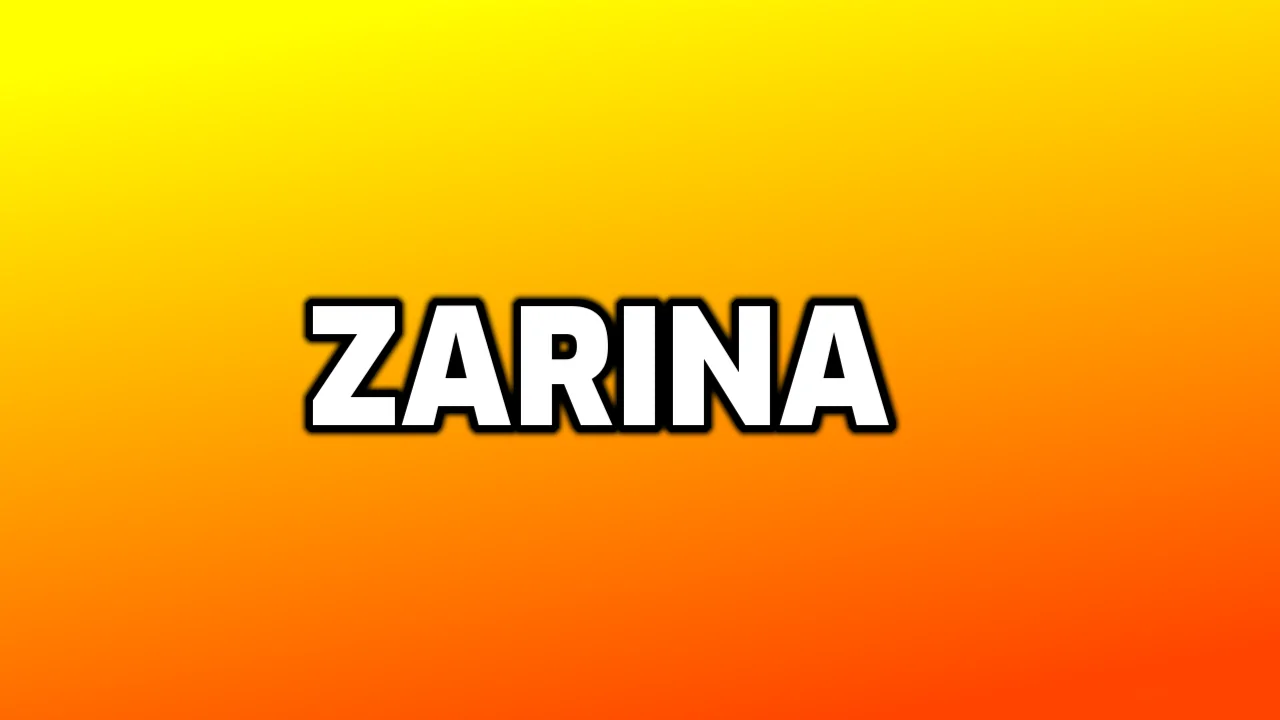 Zarina