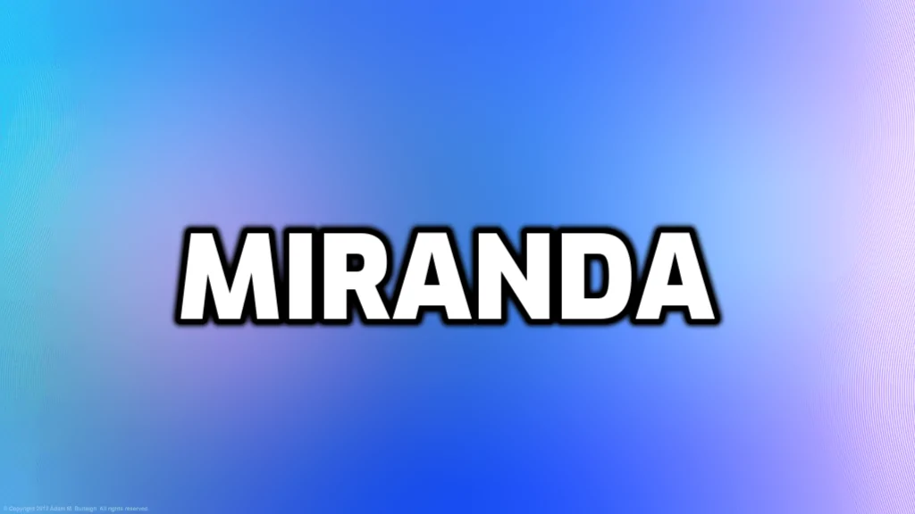 Miranda
