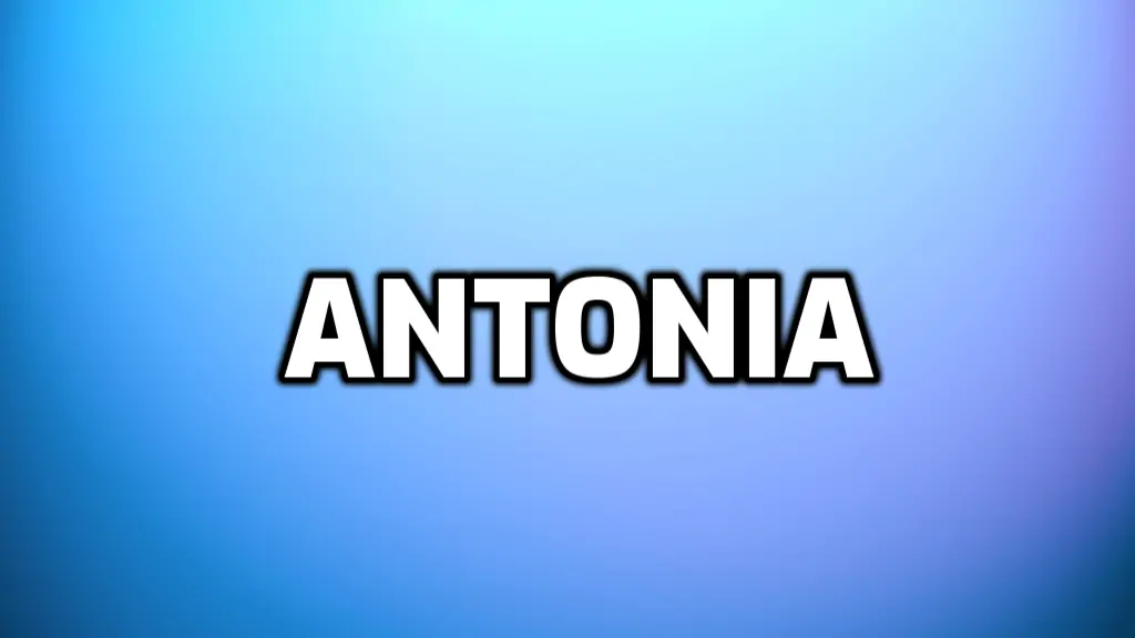 Antonia
